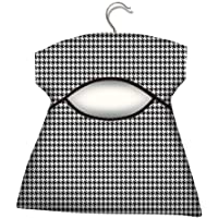 York Bolsa para Pinzas de la Ropa- Tejido (60% algodón- 40% poliéster)- Acero galvanizado- Pepita- Talla única